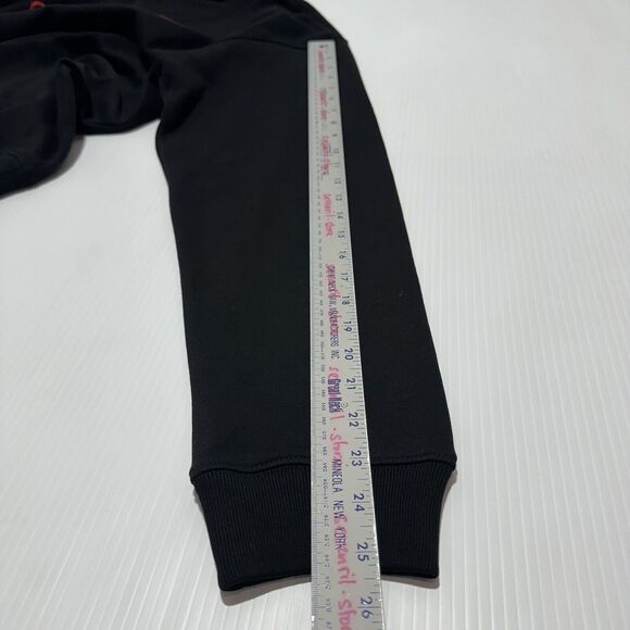 NWT Versace Men Size XL Embroidered Red Logo Black Sweatshirt Sweater $850 - Picture 8 of 8